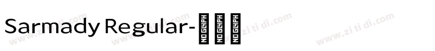 Sarmady Regular字体转换 Sarmady Regular字体转换